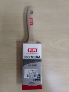 2″ (50mm) FIA 100%PBT Nylon Paint Brush W/Wood Handle
