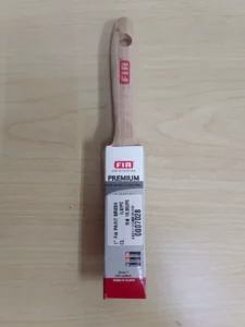 1″ (25mm) FIA 100%PBT Nylon Paint Brush W/Wood Handle