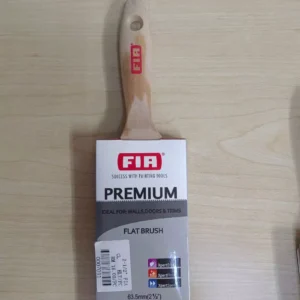 2-1/2" (63.5mm) FIA 100%PBT Nylon Paint Brush W/Wood Handle