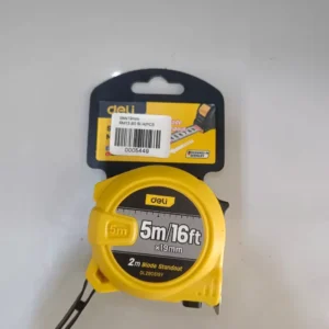 Deli 5m Steel Measuring Tape